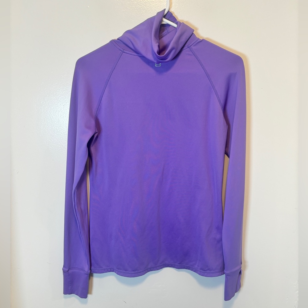 Layer 8 Purple Long Sleeve Turtleneck Top women's size medium